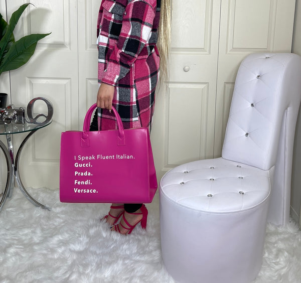 It’s Designer Bag (Pink) (New)